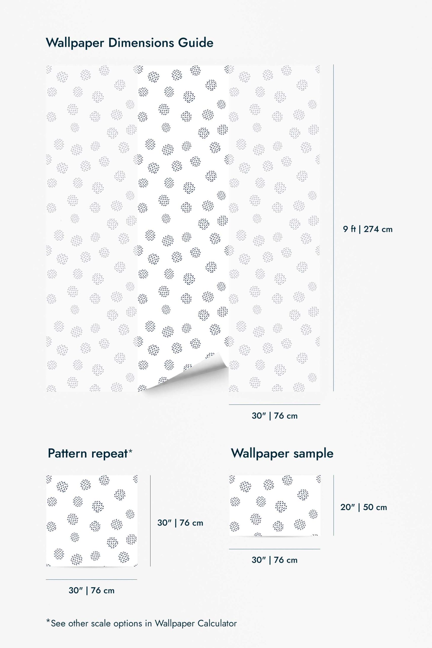 Dotted circles Wallpaper