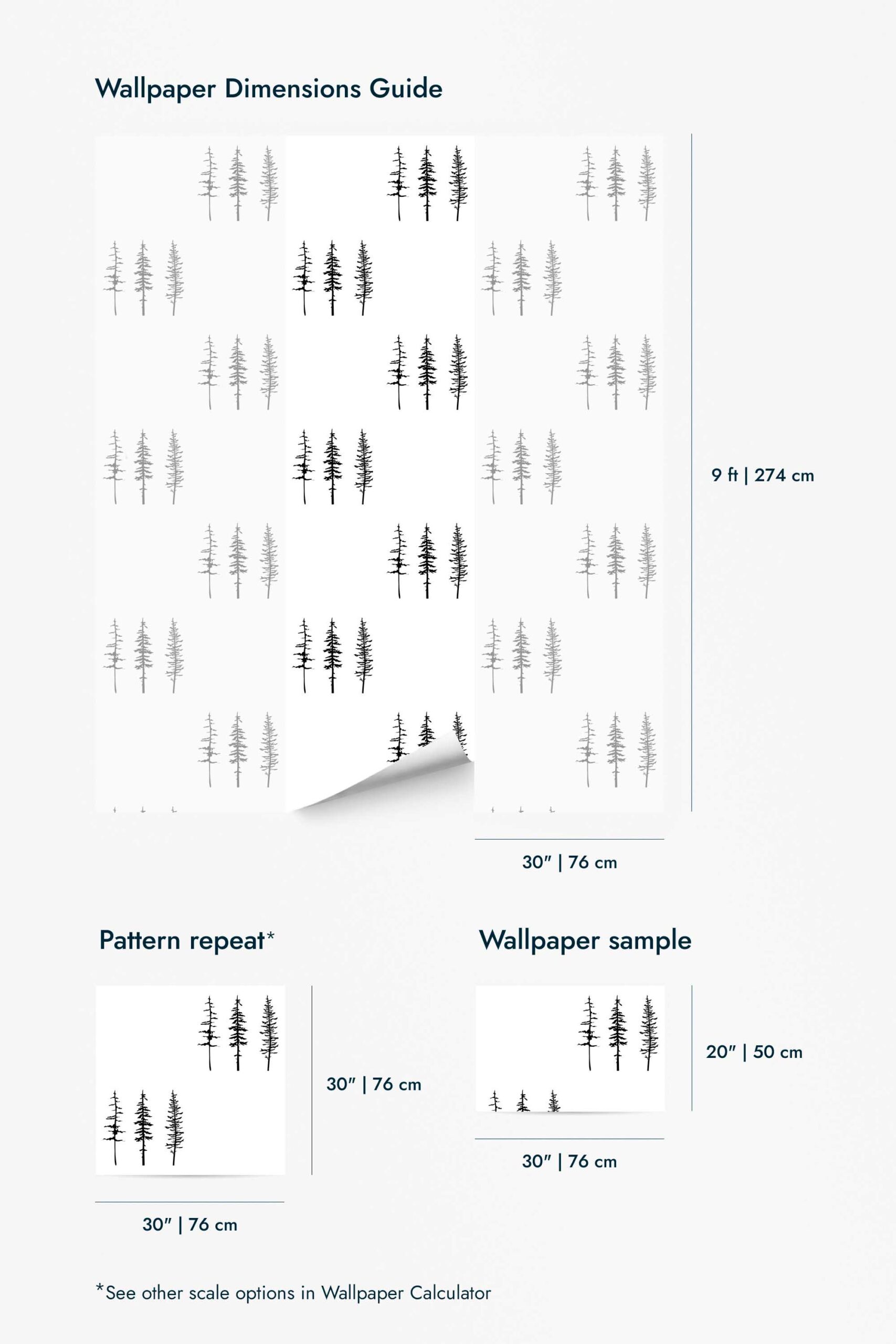 Pine Trees Wallpaper