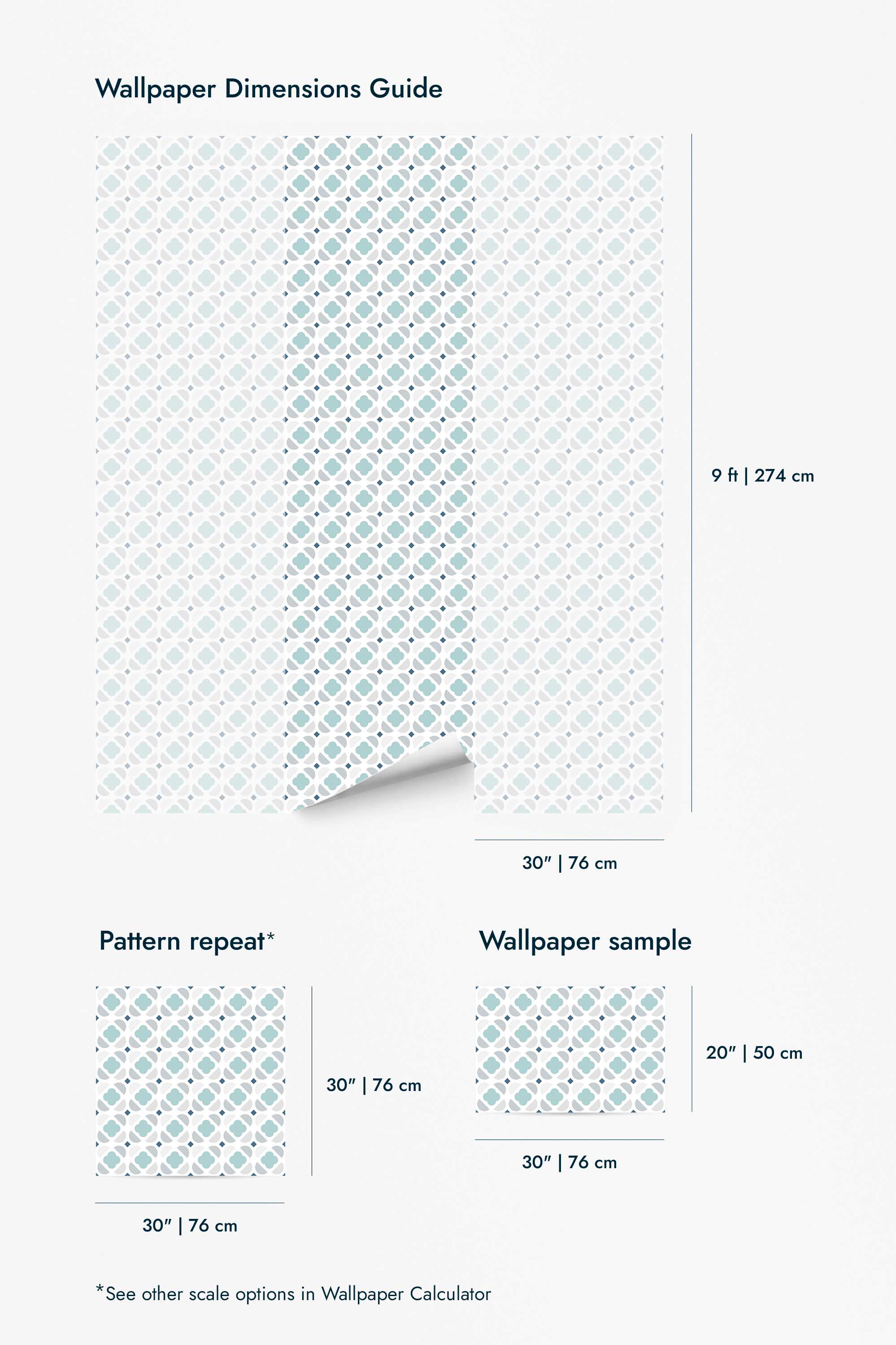 Pastel geometric ornament Wallpaper