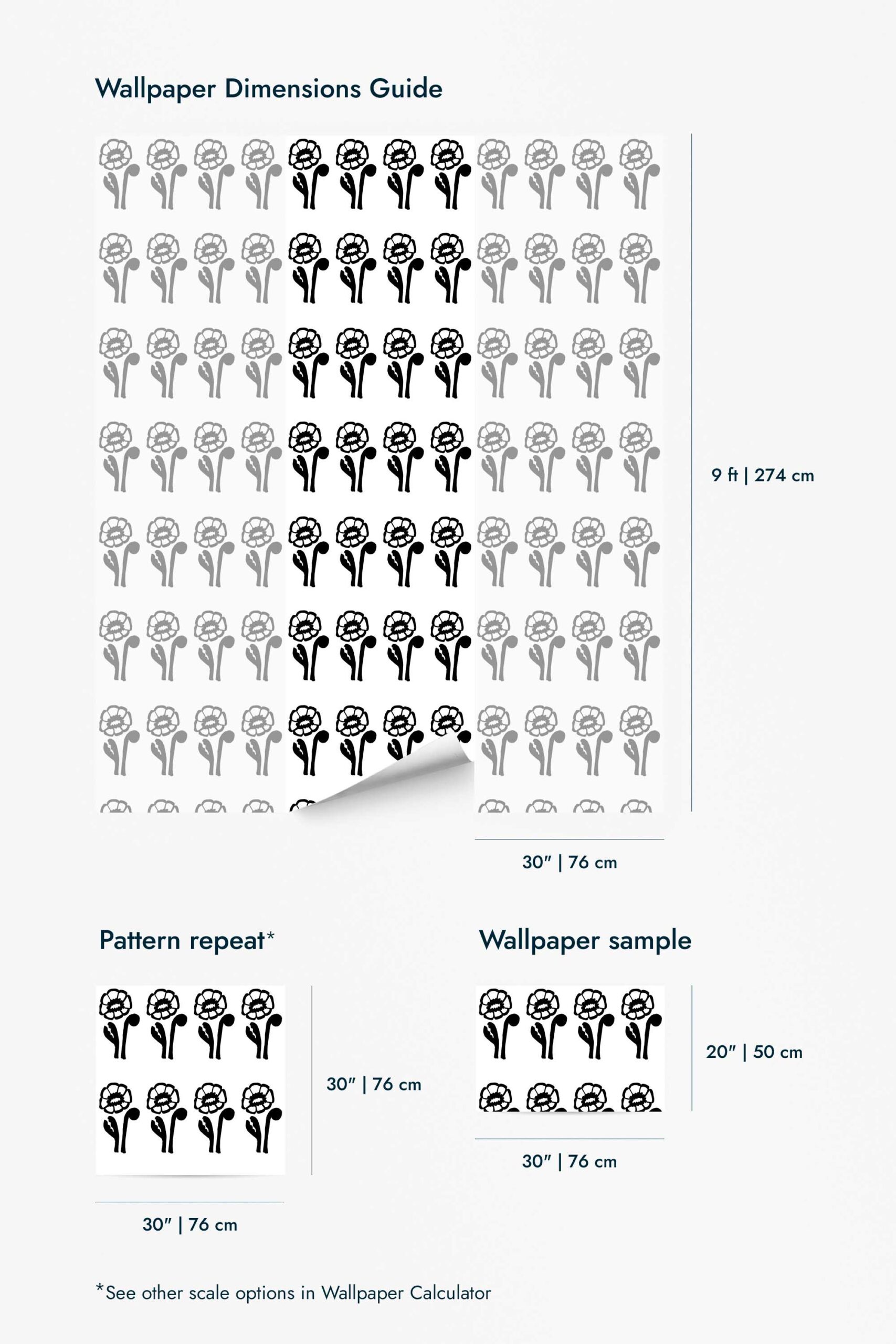 Flower illustration Wallpaper