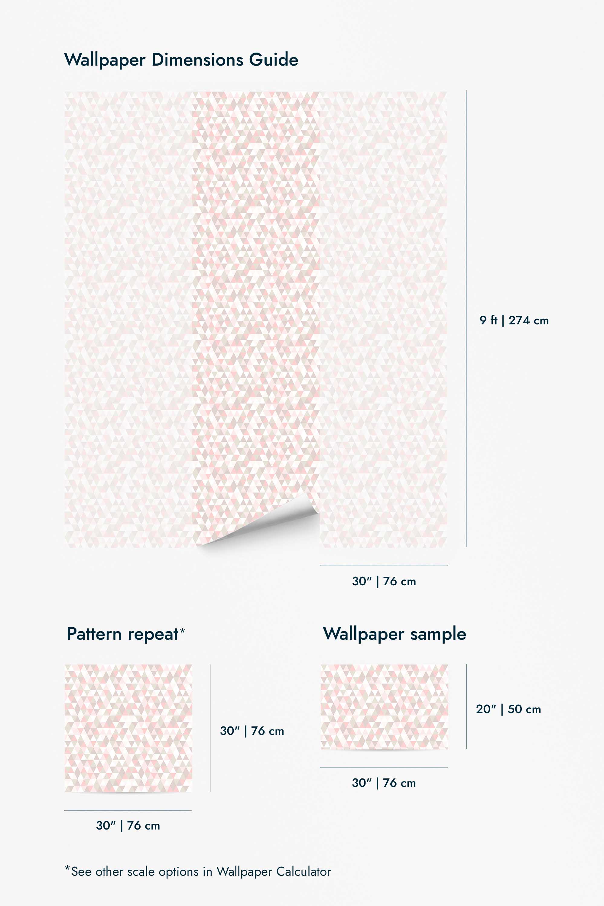 Triangle mosaic Wallpaper