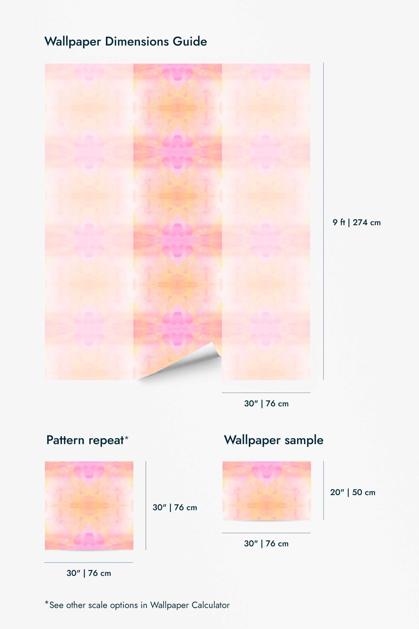 Pink tie-dye Wallpaper