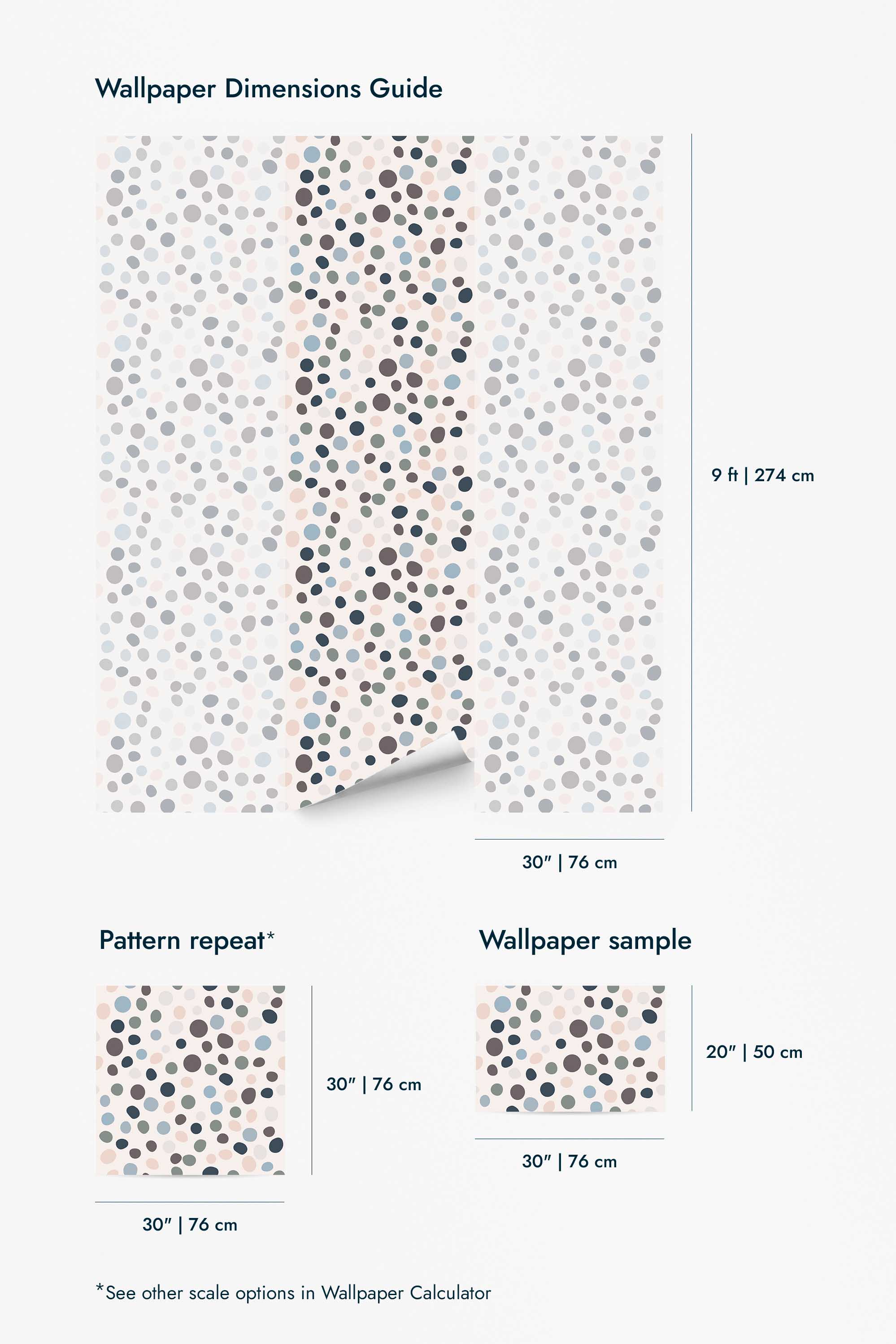 Pastel aesthetic dots Wallpaper