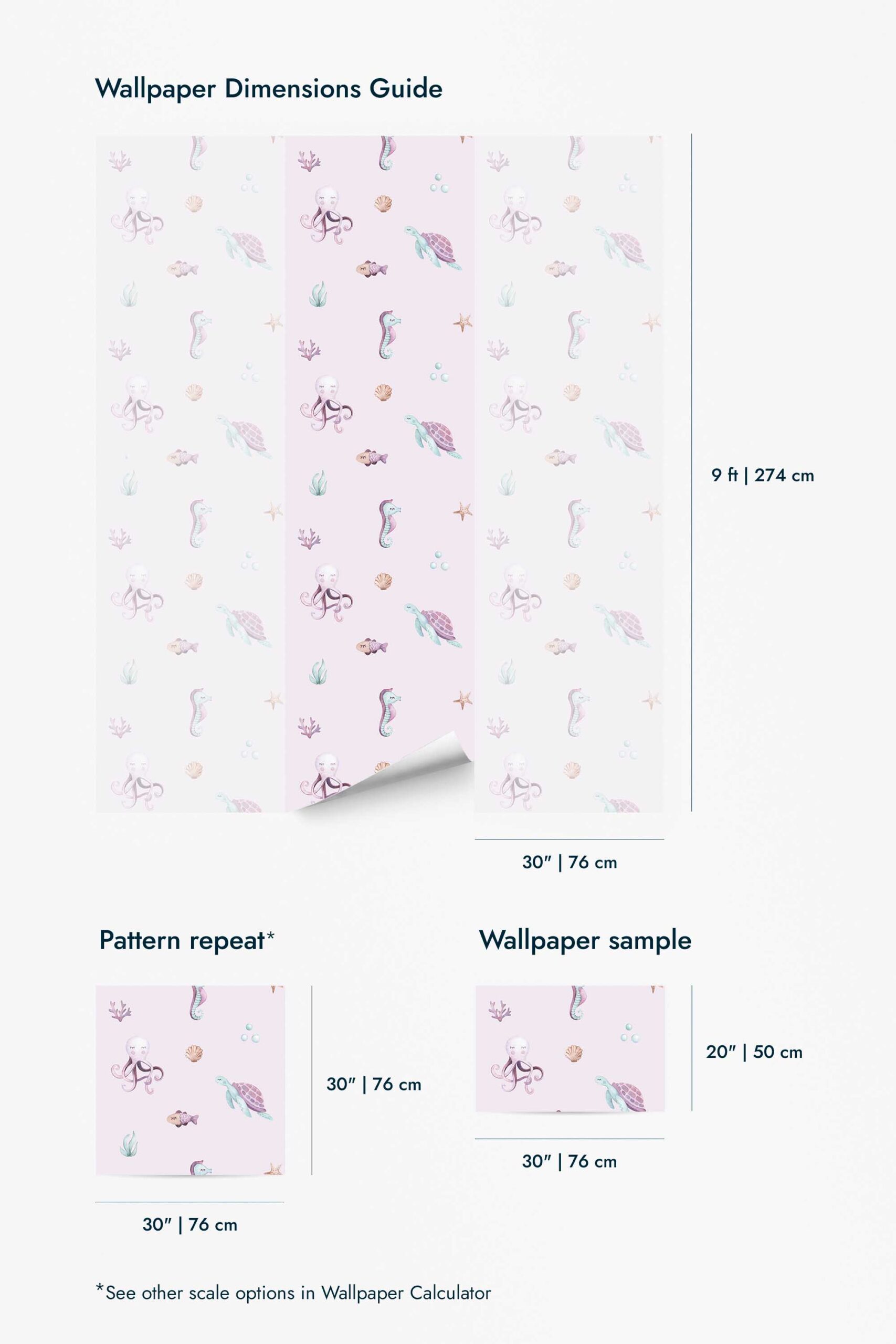 Nursery sealife Wallpaper