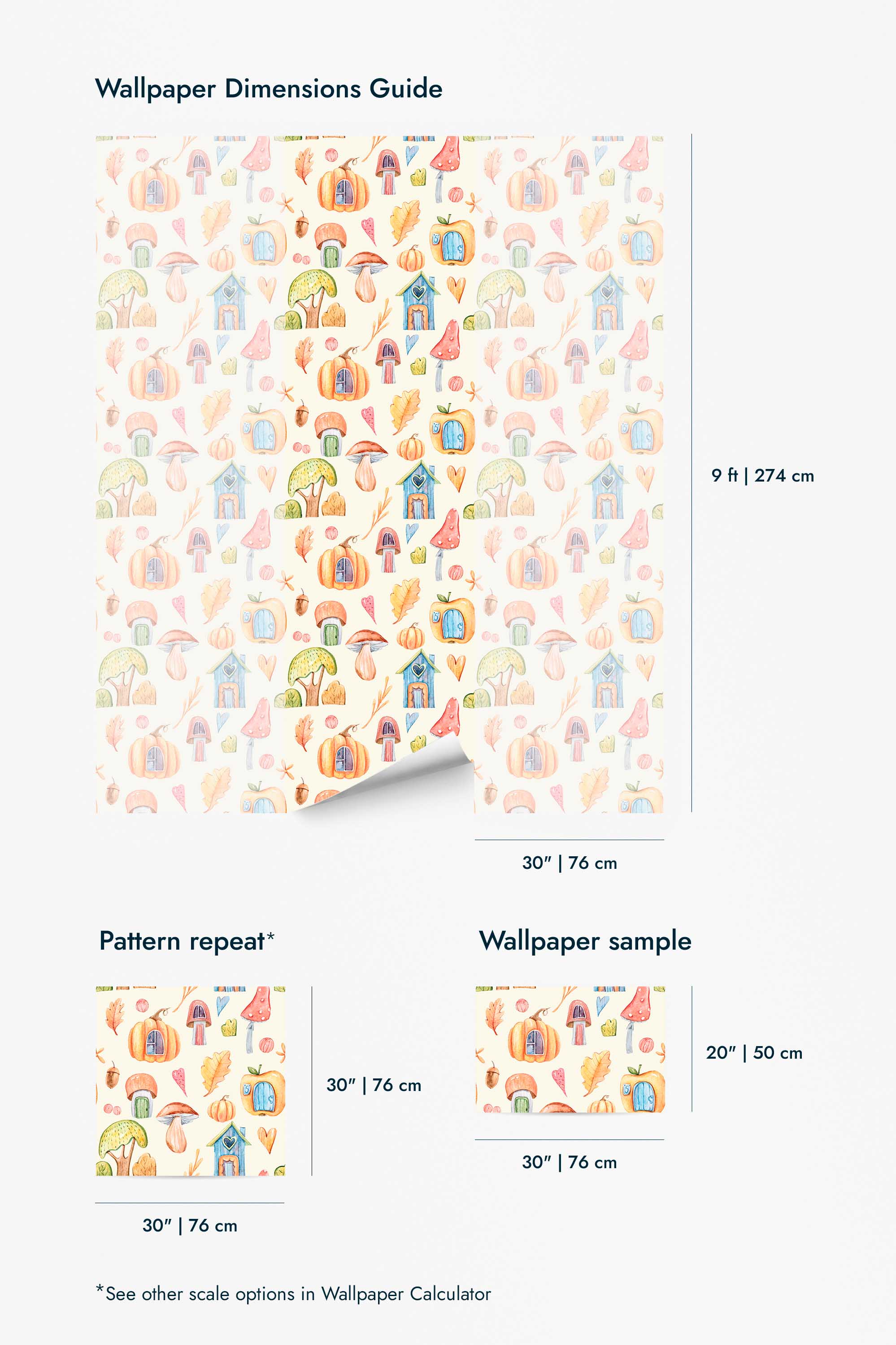 Watercolor mushroom Wallpaper