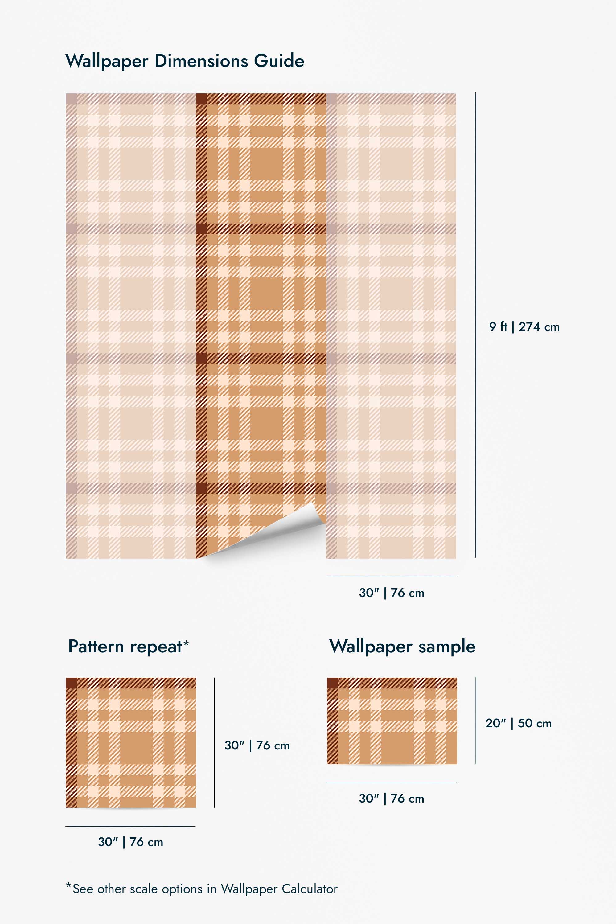 Brown plaid Wallpaper