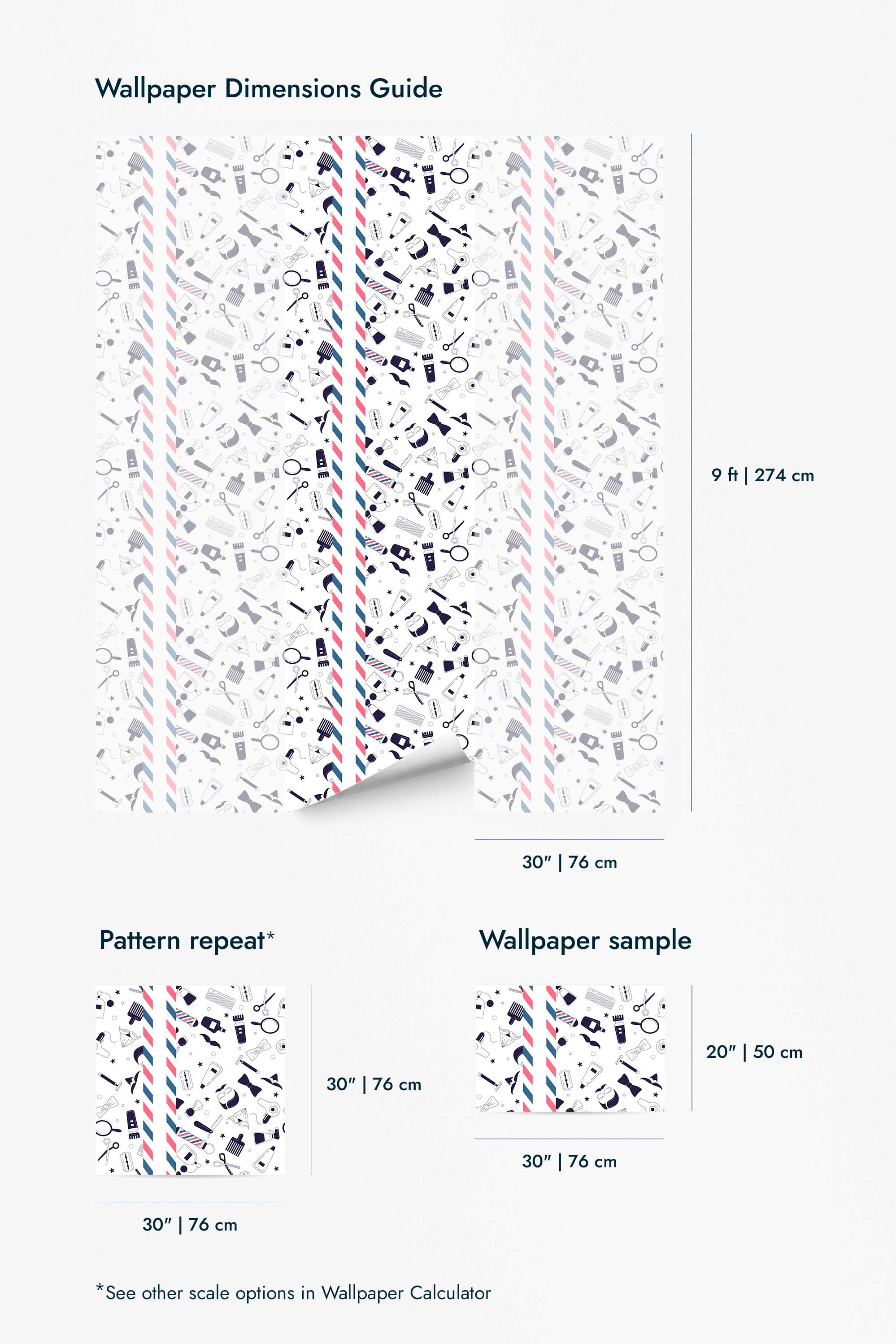 Abstract barber Wallpaper