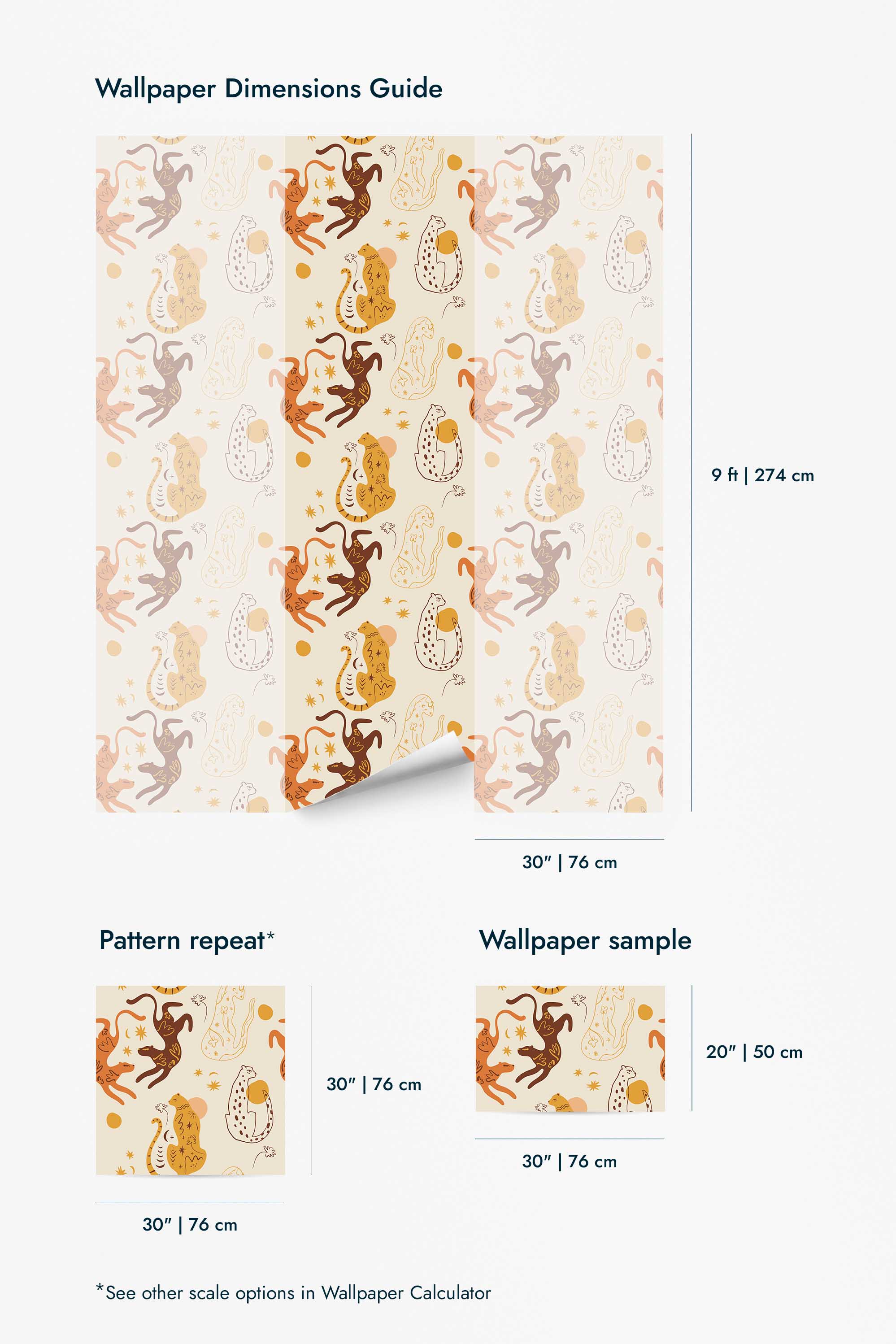Aesthetic leopard pattern Wallpaper