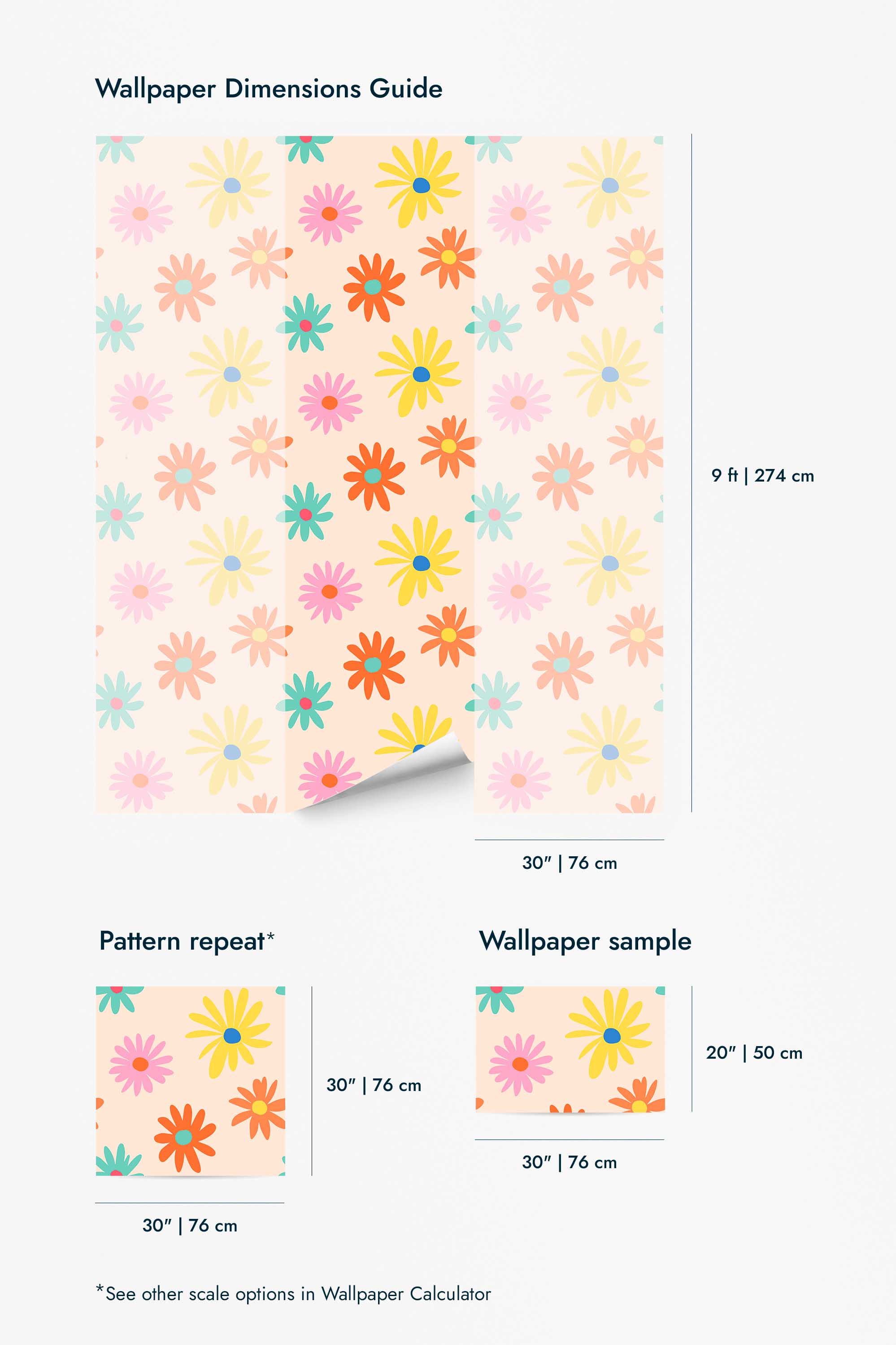 Funky flower Wallpaper