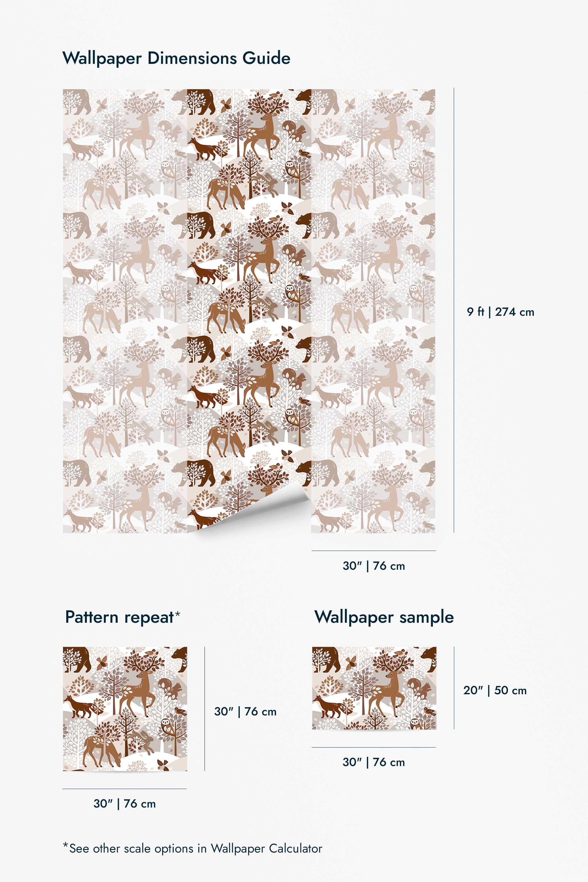 Woodland animals Wallpaper