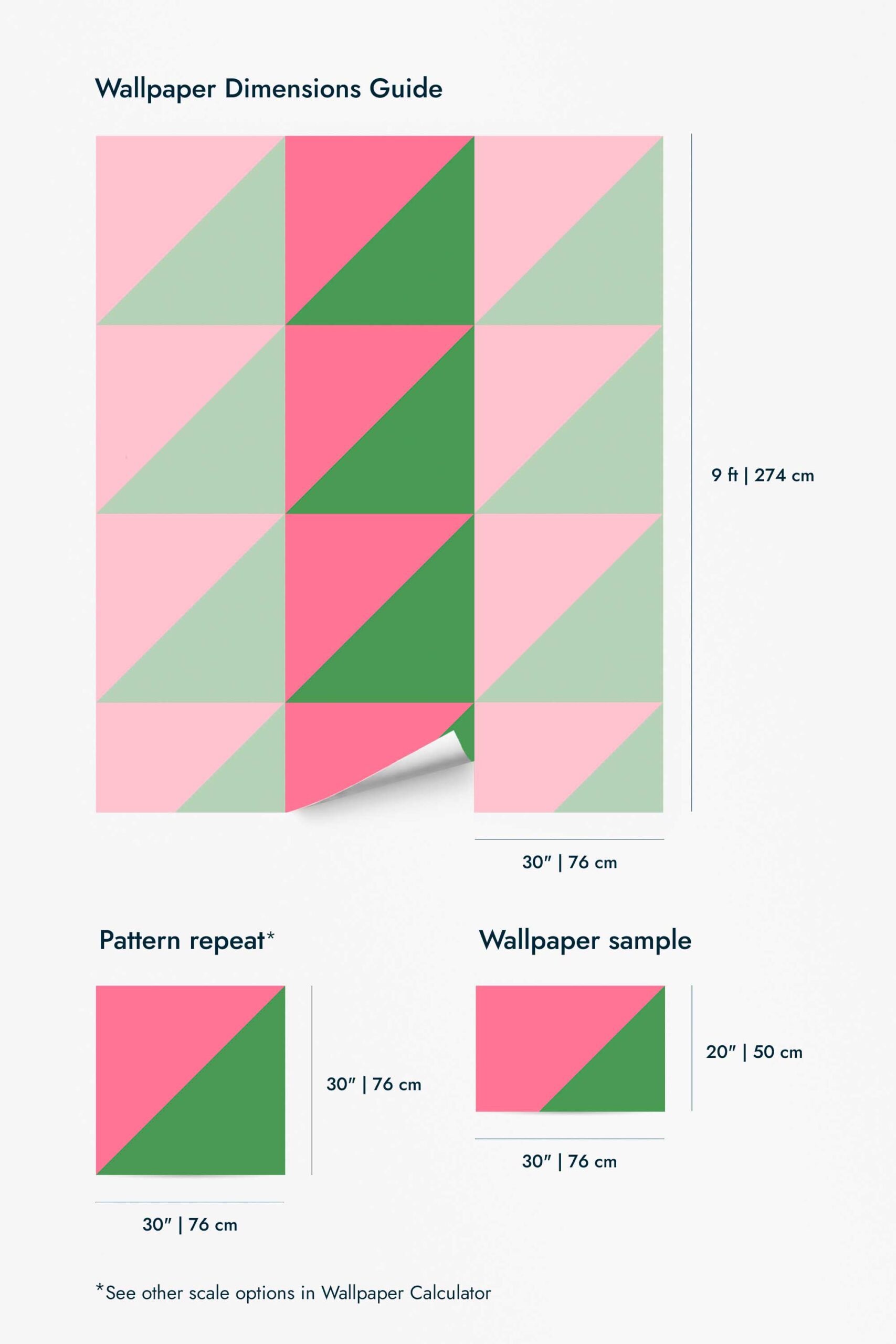 Big triangles Wallpaper