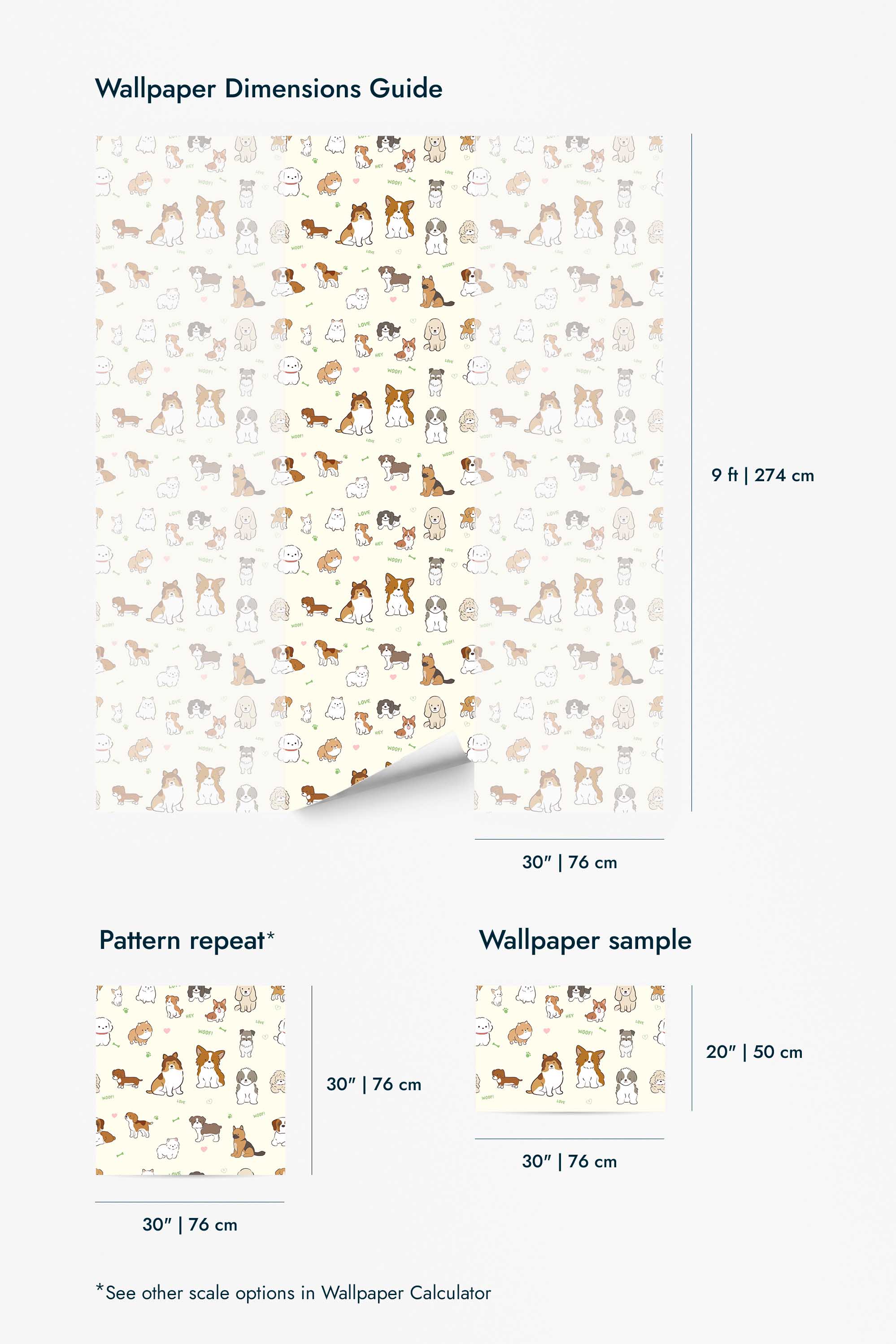 Beige Pups Wallpaper