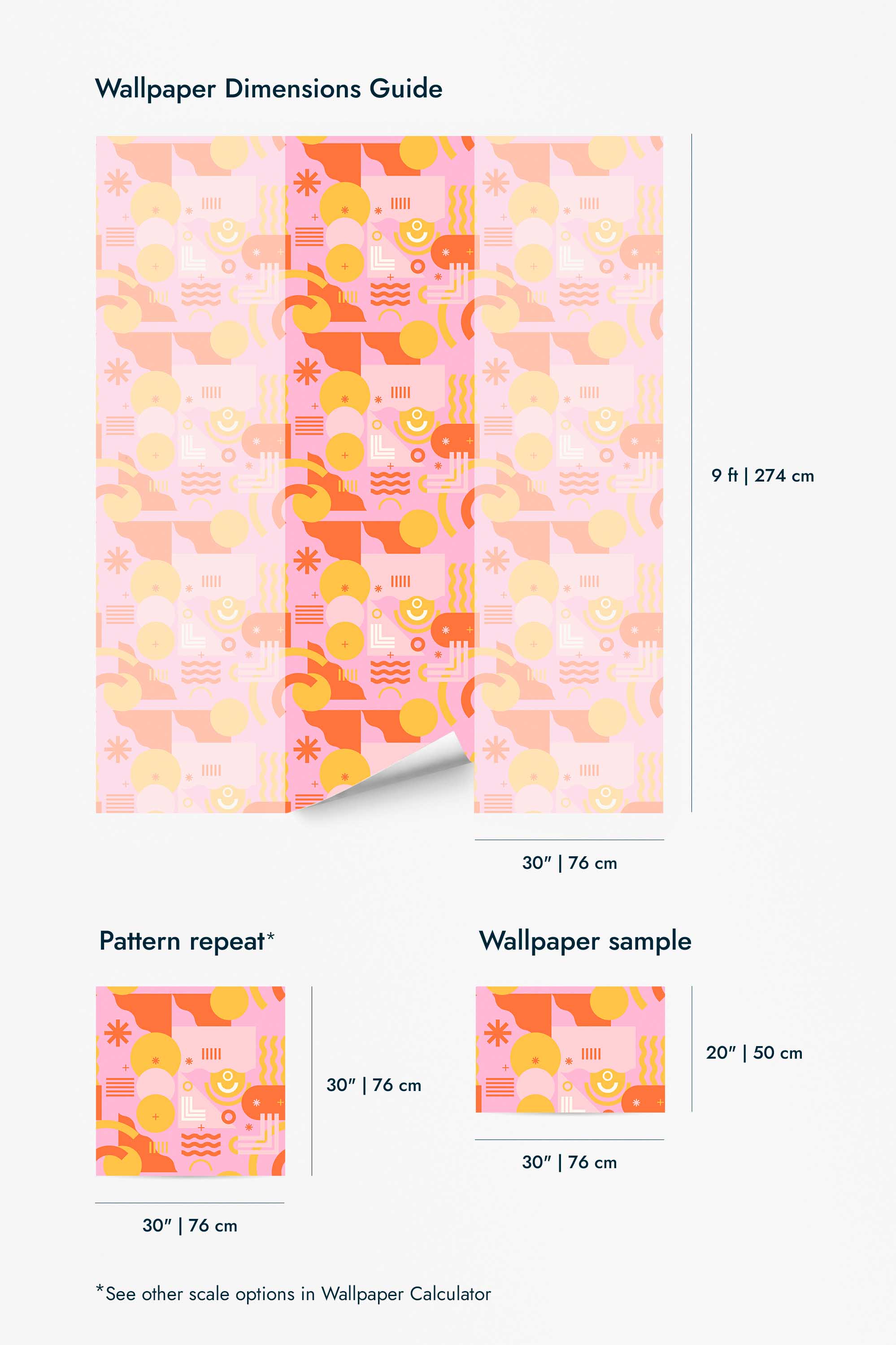 Roseate Geometric Essence Wallpaper