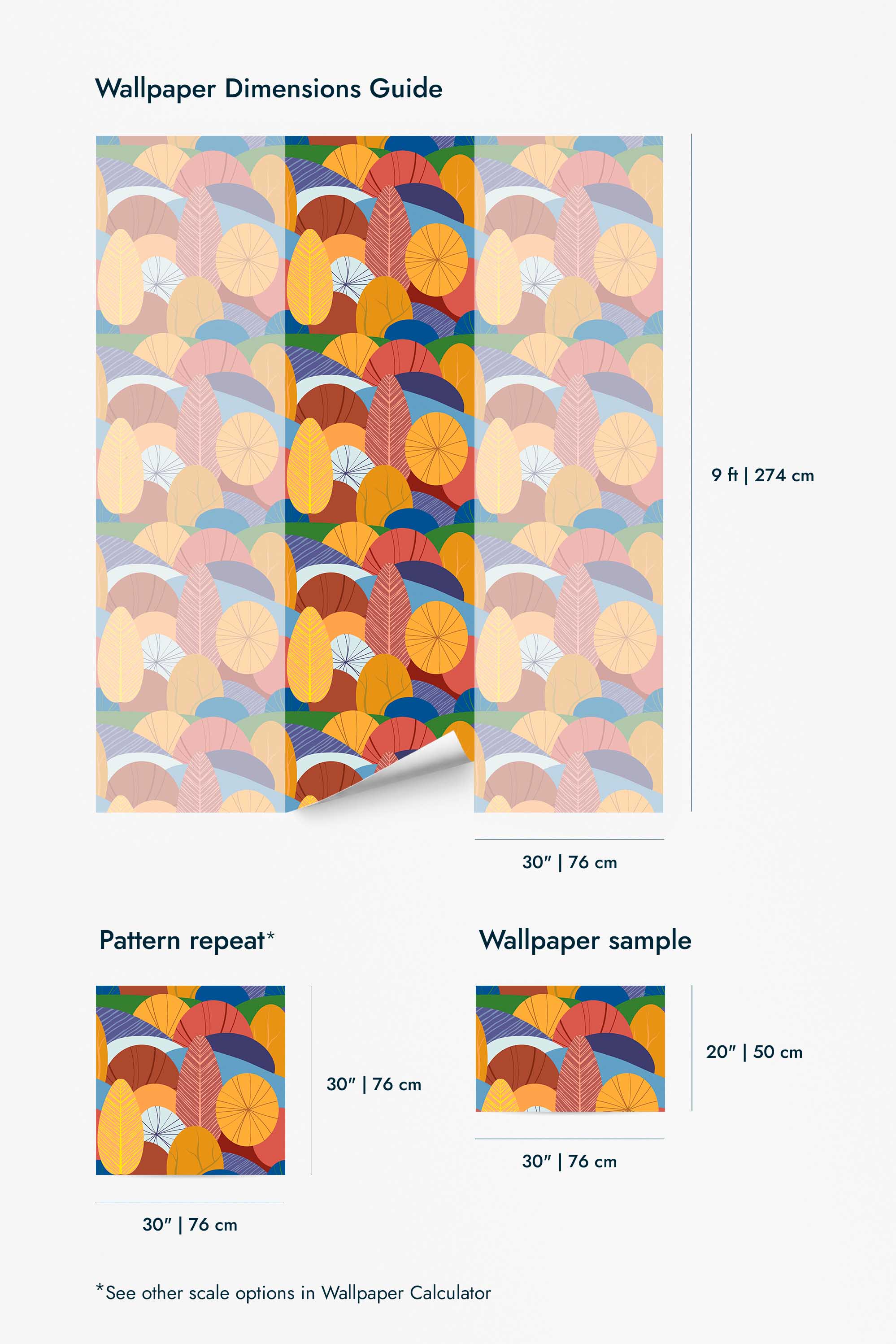 Colorful Autumn Trees Wallpaper