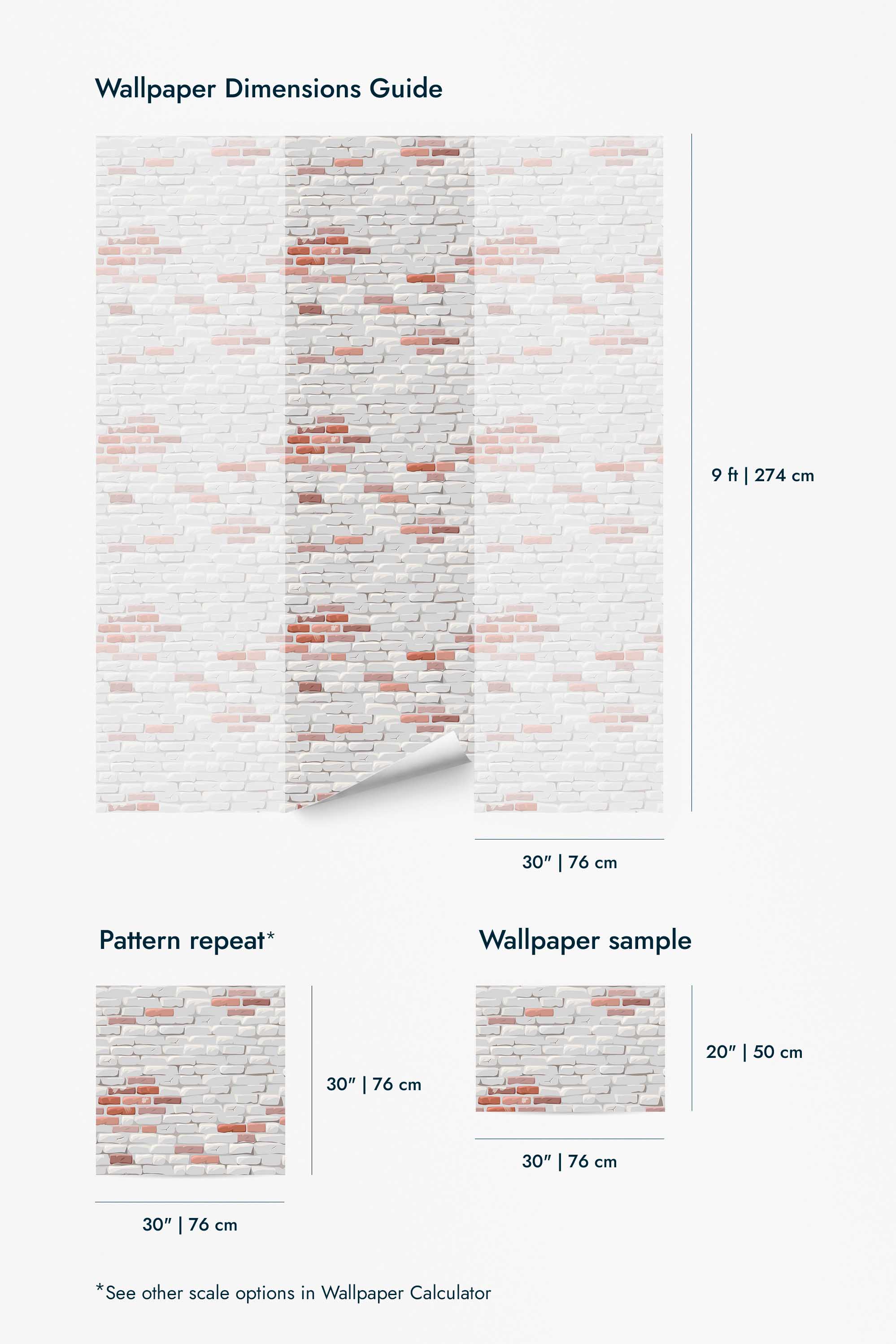 White Bricks Wallpaper