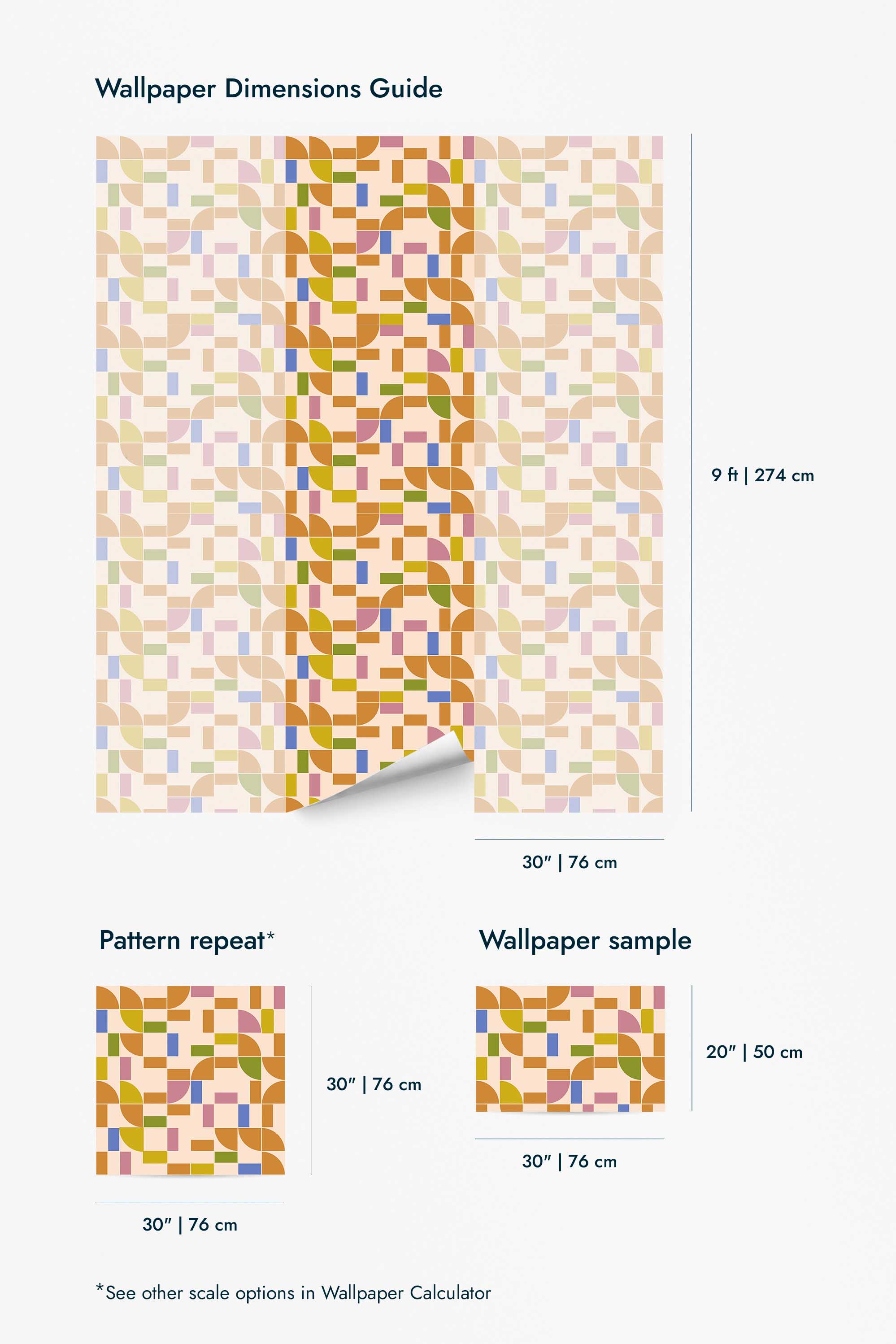 Groovy Geometric Wallpaper