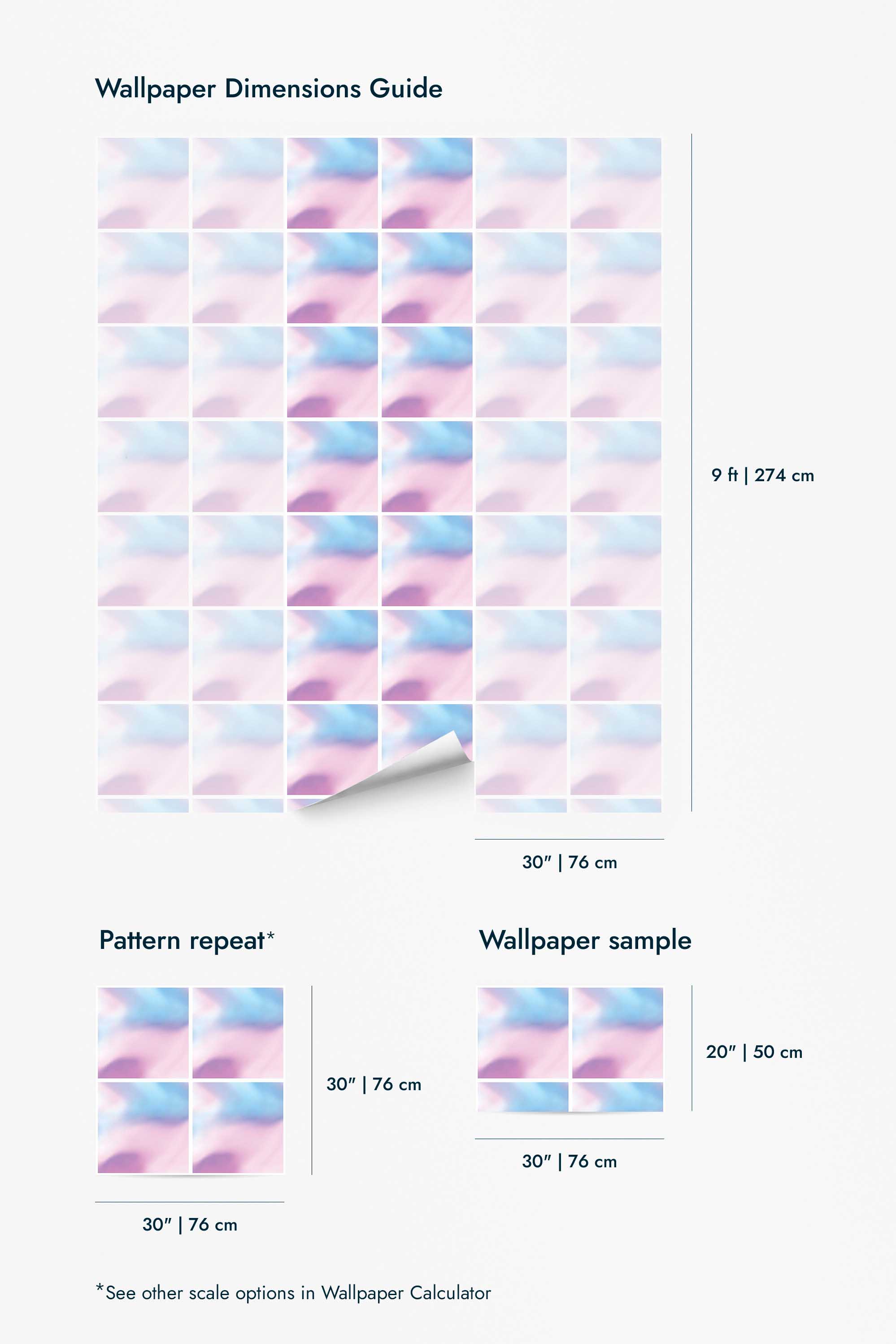 Gradient Tiles Wallpaper