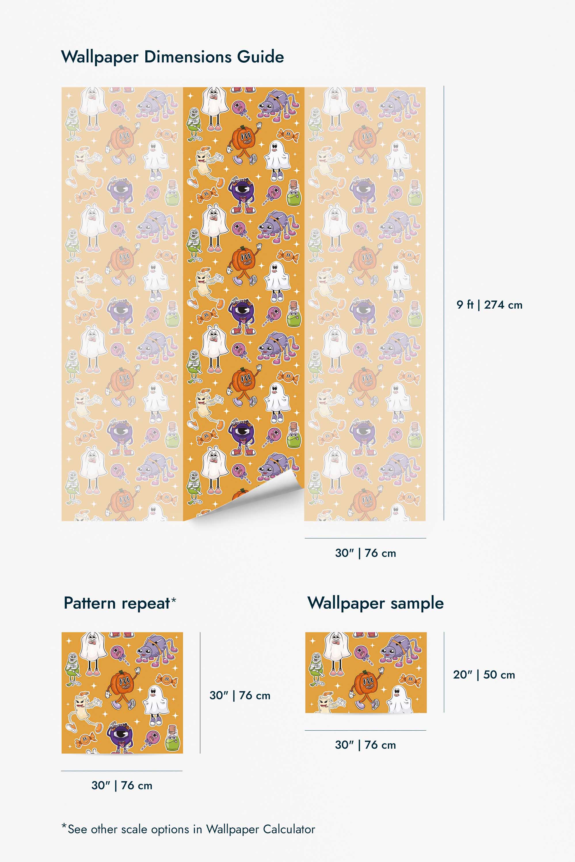 Funky Pumpkin Wallpaper