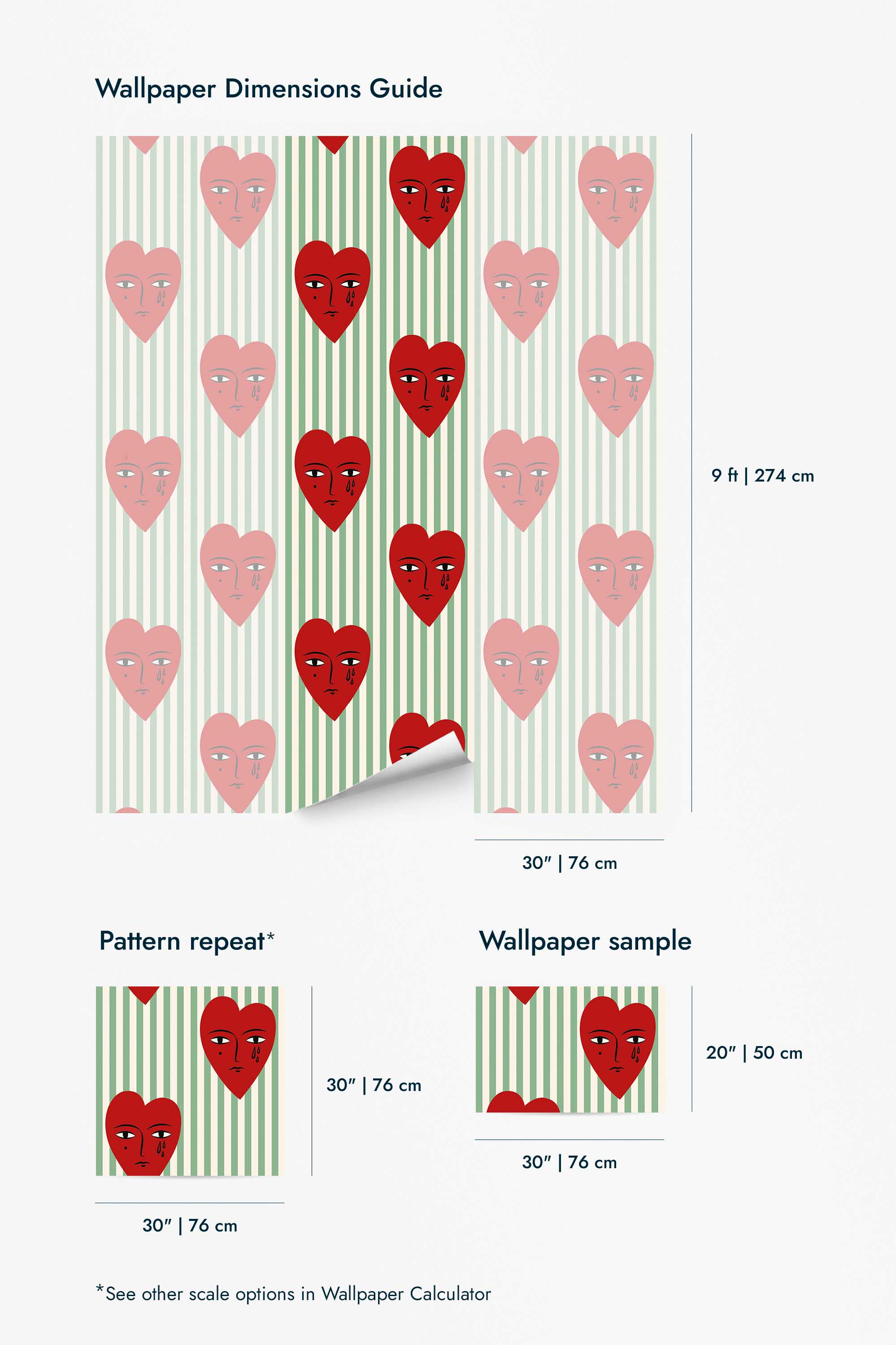 Crying Hearts Wallpaper