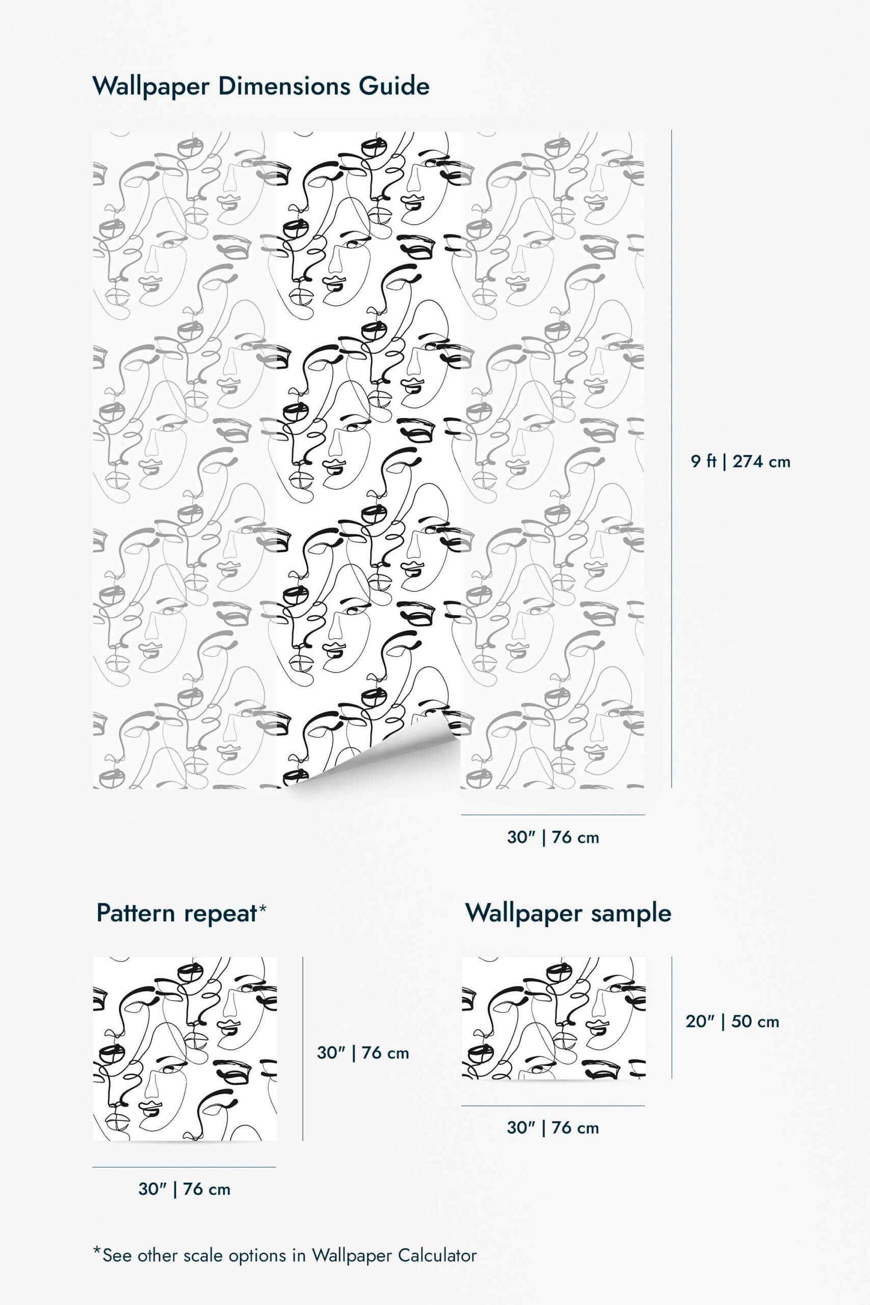 Face Lines Wallpaper