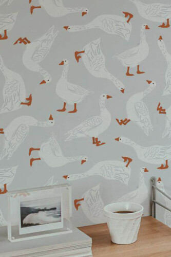 goose pattern wallpaper collection
