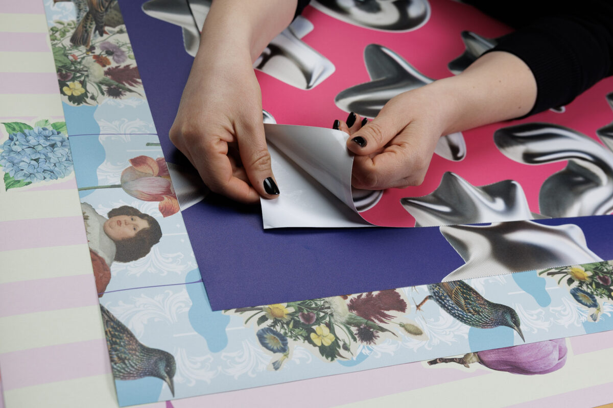 Peel and Stick wallpaper