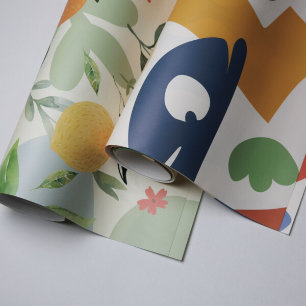 Fancy Walls Customizable Services Peel and stick and non-pasted wallpapers