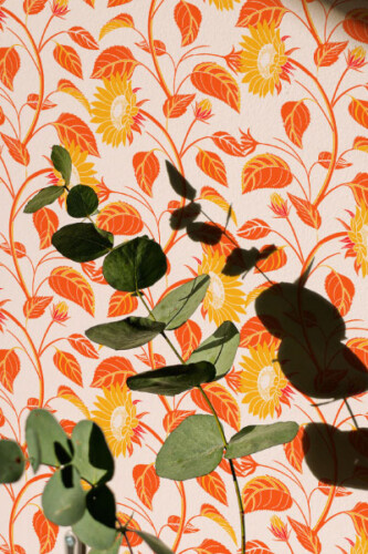 fancy walls peel and stick wallpaper floral