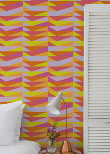 fancy walls colorful peel and stick wallpaper