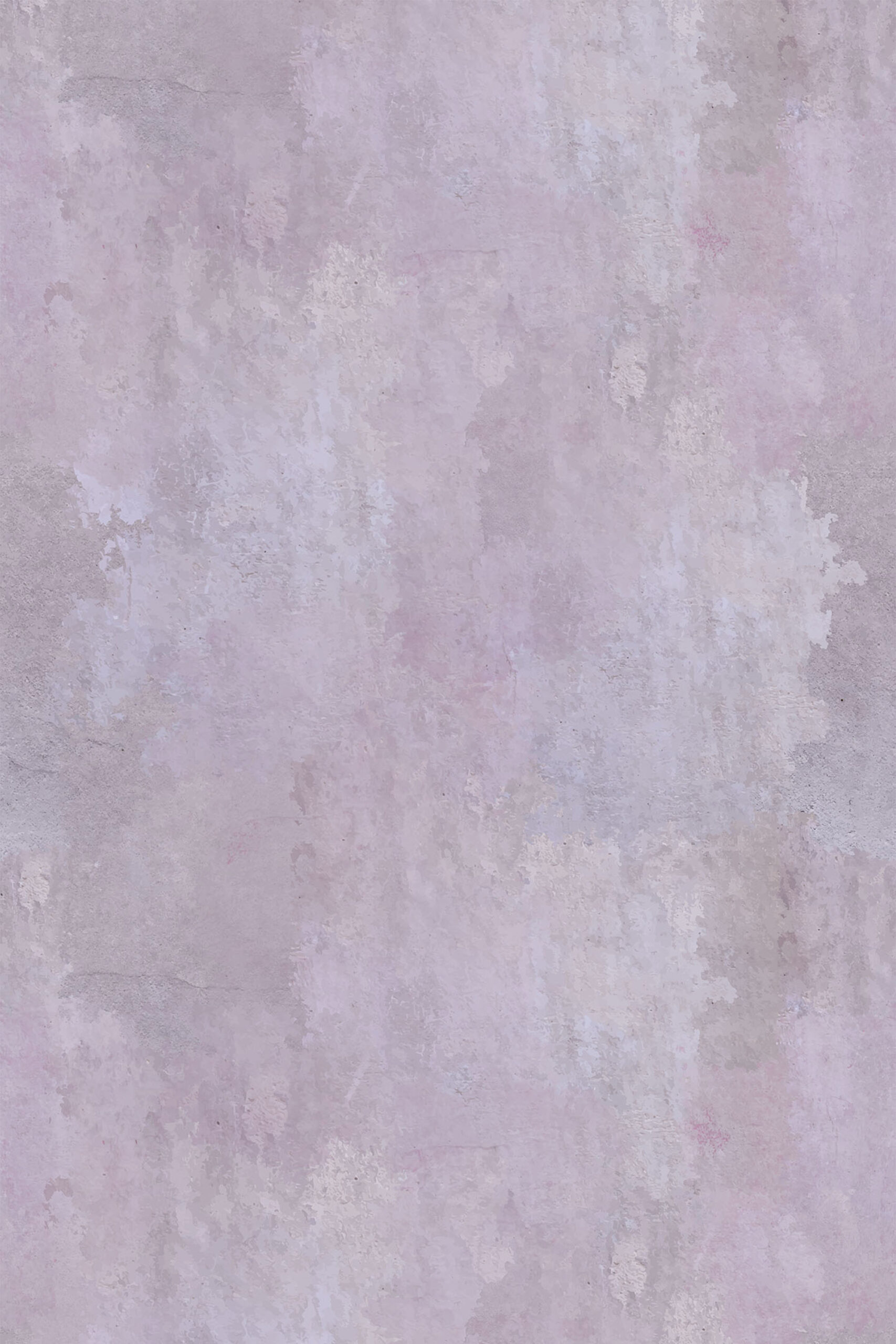 Cloudy Pink Plaster Look removable wallpaper with a soft mottled blush and pale gray plaster texture across the surface.