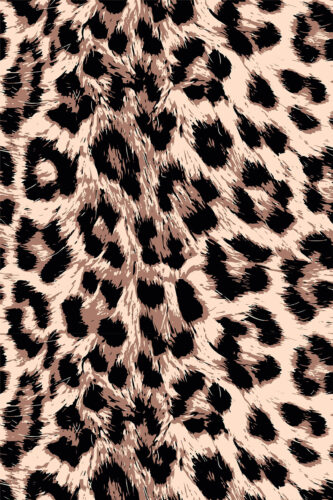 Bold Leopard Print Imitation removable wallpaper with a beige and tan leopard print pattern and scattered black spots.