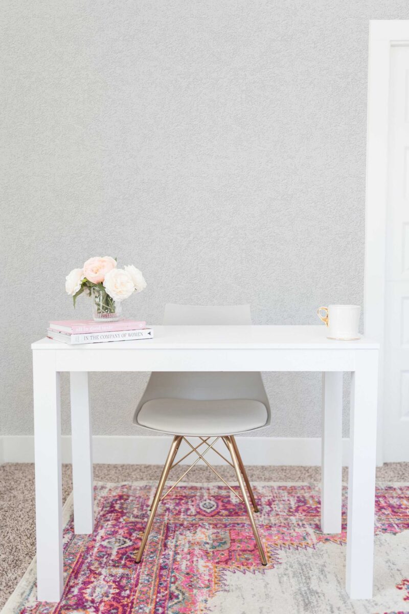 Light Gray Faux Concrete Texture Wallpaper