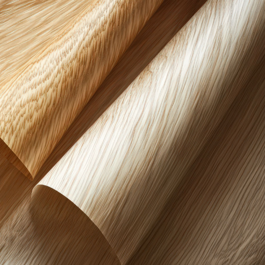 Wood veneer wallpaper