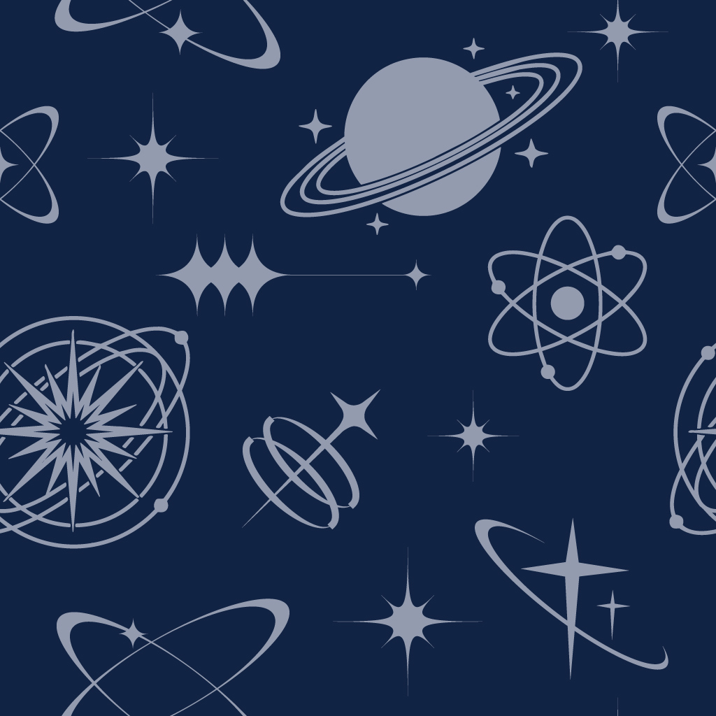 Wallpaper pattern of stars