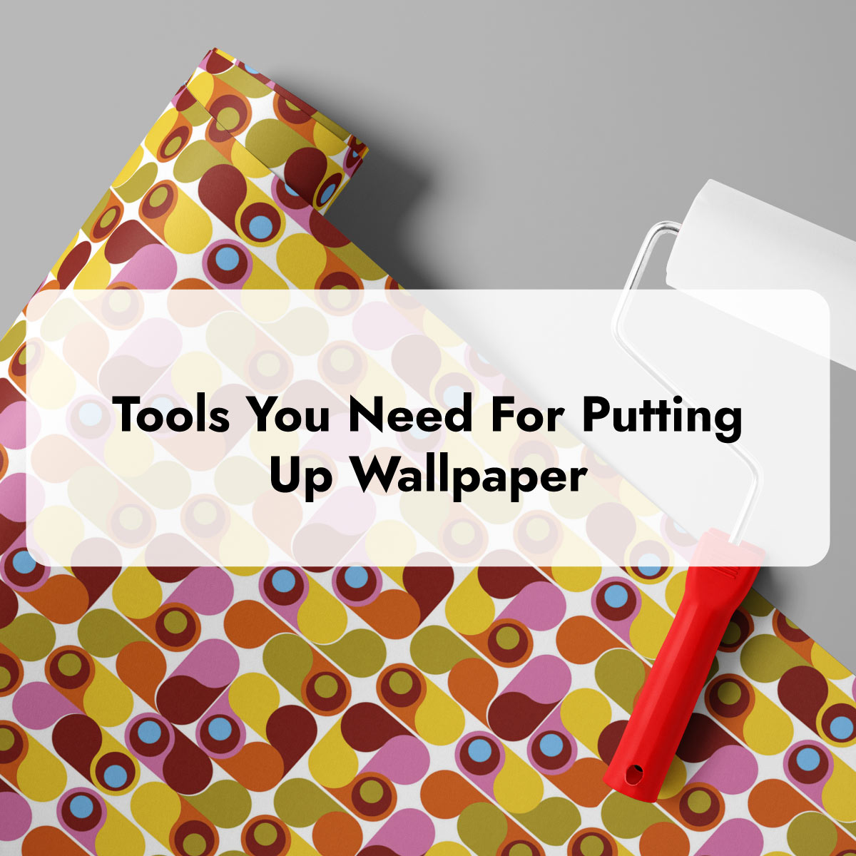 Tool for placing wallpaper