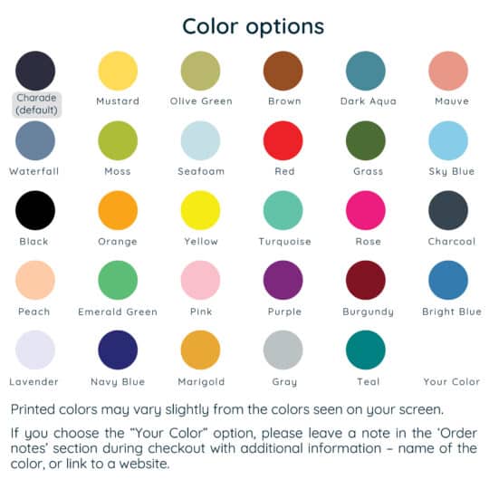 Charade color pattern