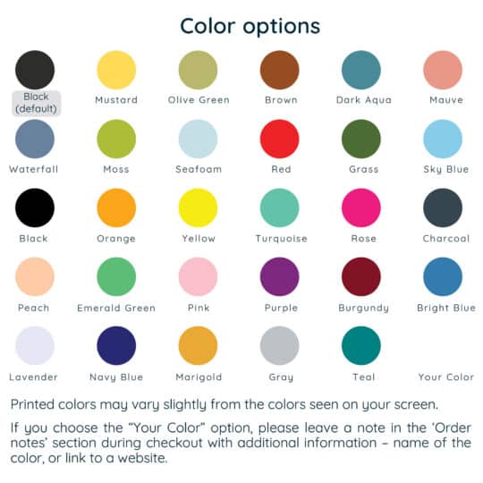 Custom color palette for Fancy Walls wallpaper