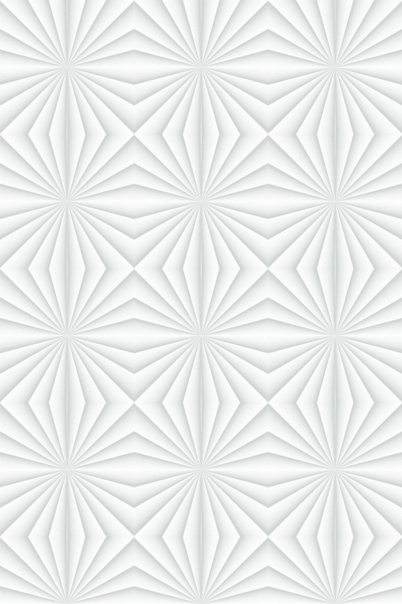 3D geometric Wallpaper - Peel and Stick or Non-Pasted