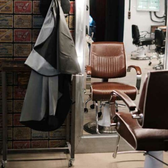 Barber shop Wallpaper Design