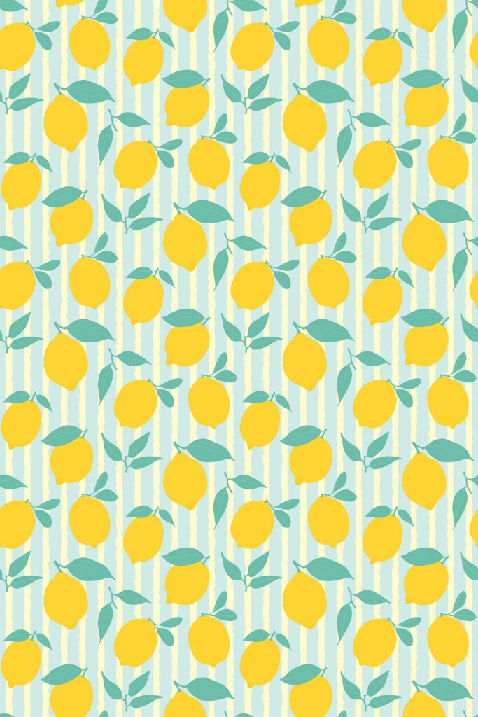 Lemon Chic Fancy Walls Wallpaper for Walls