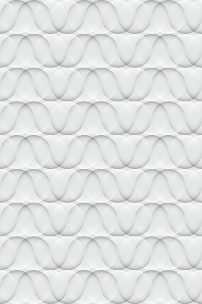 Pattern repeat of Abstract geometric circle removable wallpaper design