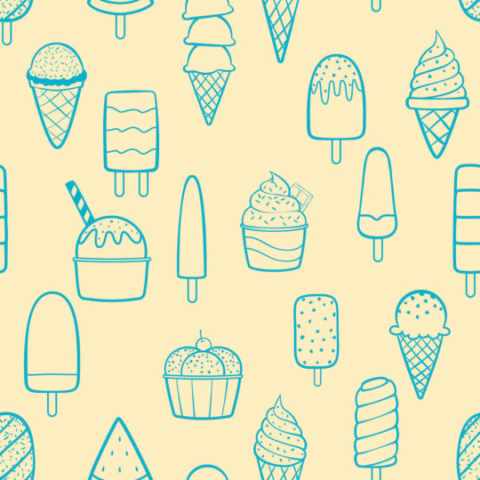 ice cream removable wallpaper