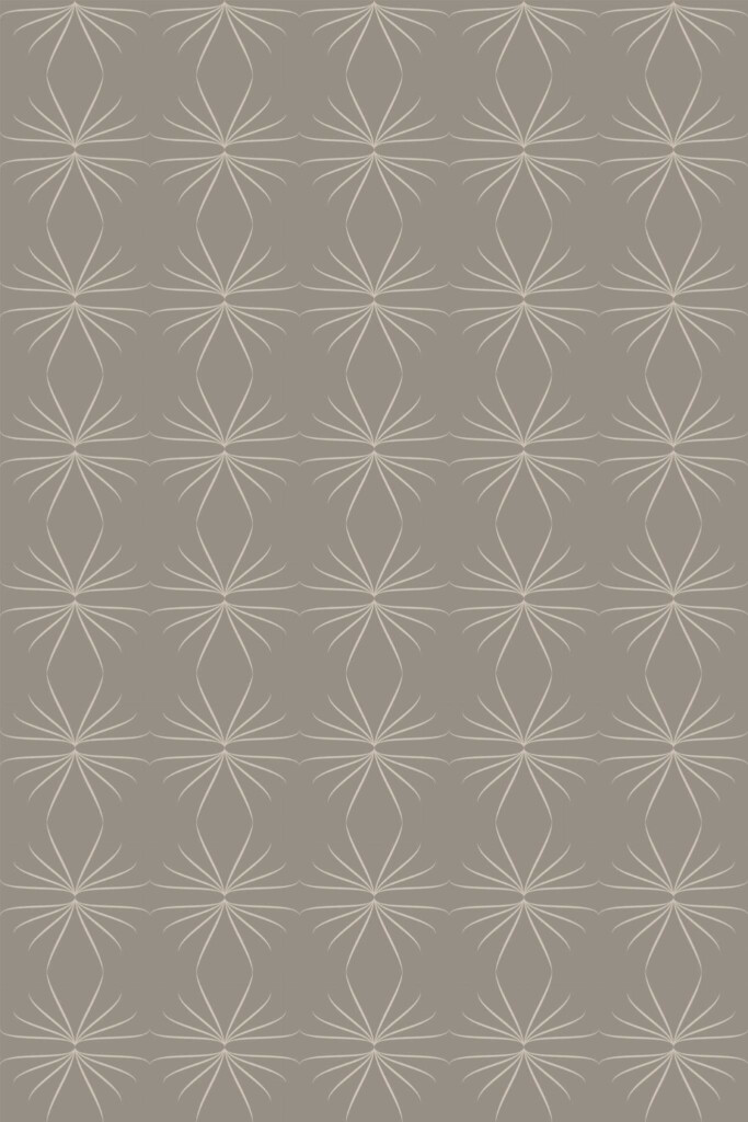 Pattern repeat of Abstract stars removable wallpaper design