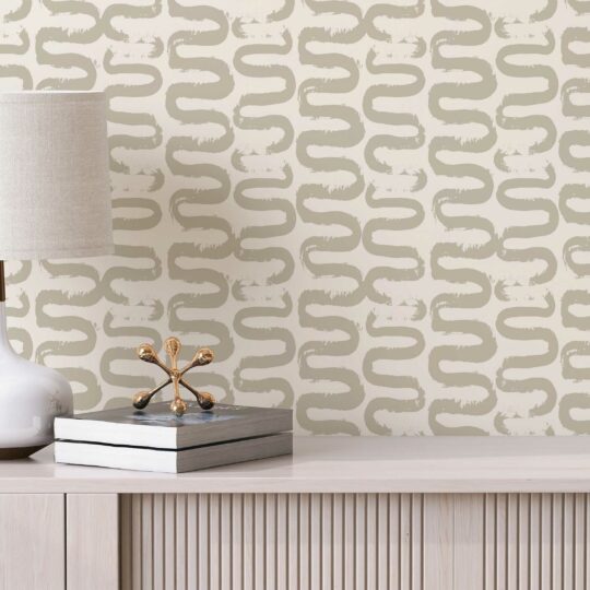 A Home Office Makeover With Threshold Removable Wallpaper by Target  Emily  Henderson