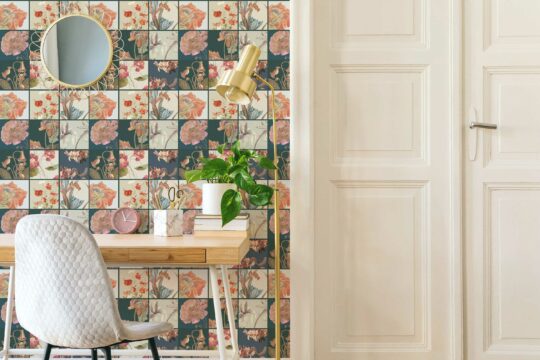 tiles peel and stick wallpaper