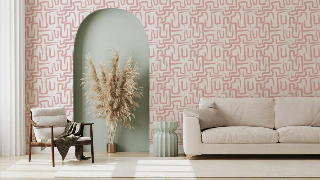 hallway/entryway self-adhesive wallpaper