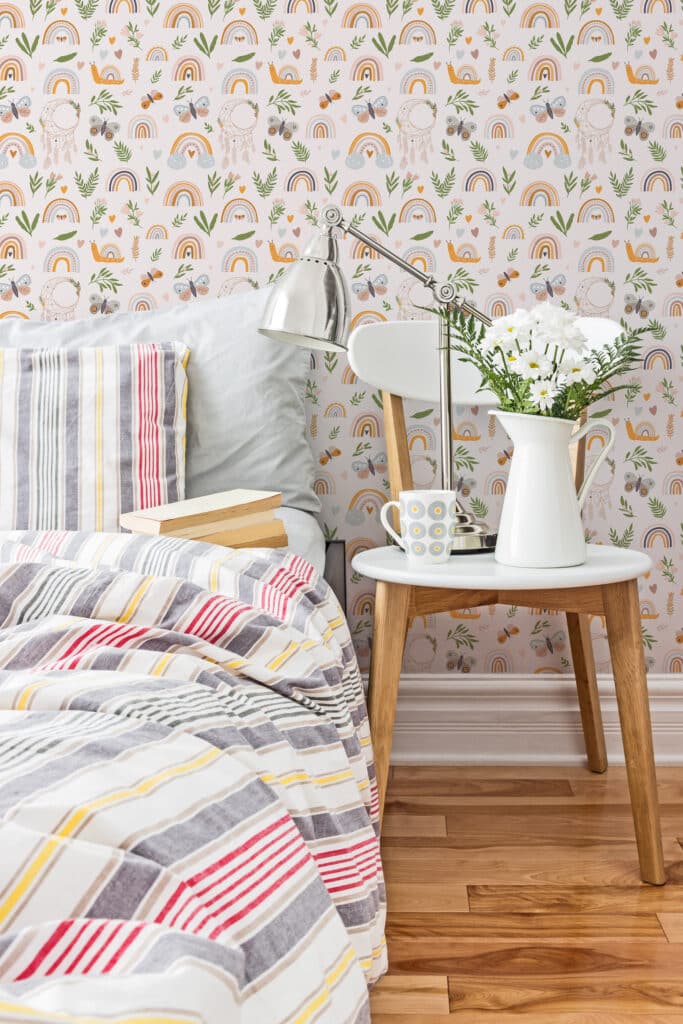 Boho nursery wallpaper - Peel and Stick or Non-Pasted | Save 25%