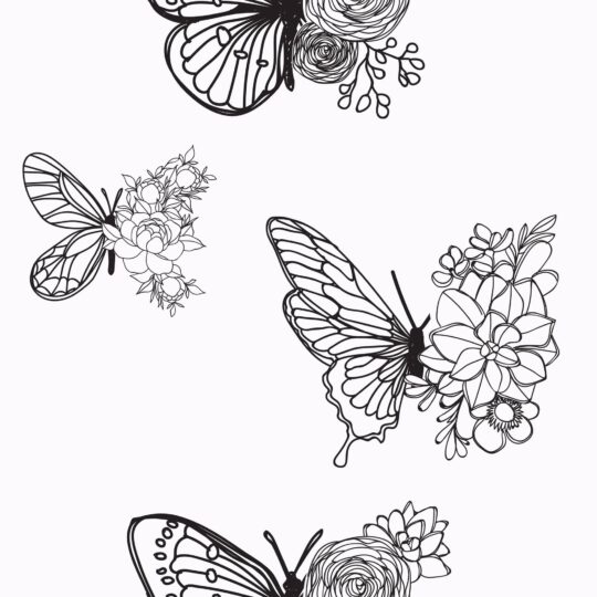 butterfly peel and stick wallpaper