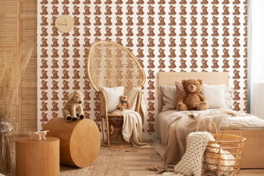 bear removable wallpaper