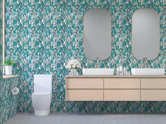 bathroom self-adhesive wallpaper